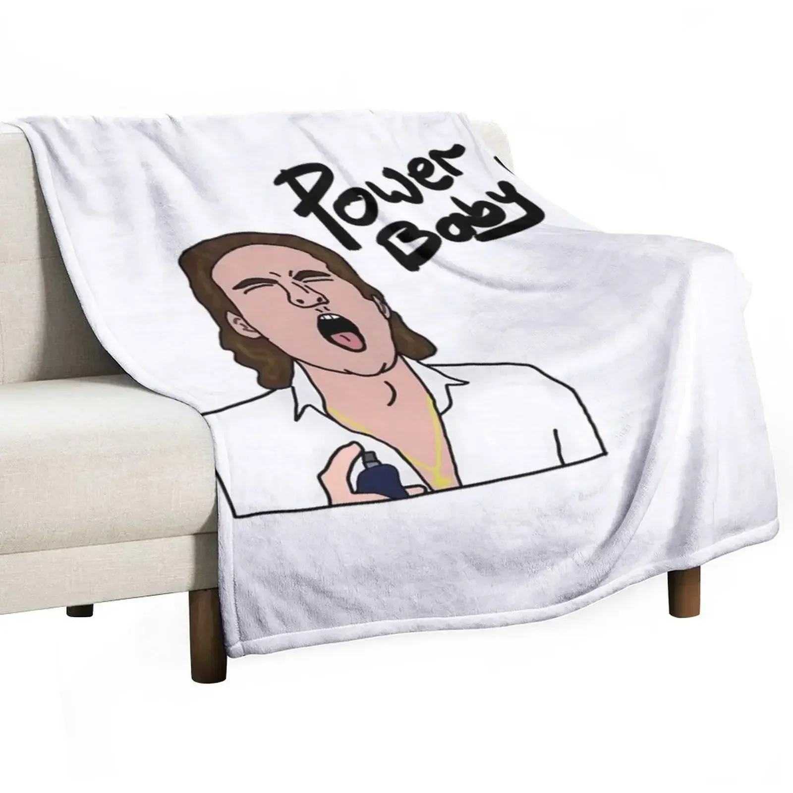 

Jeremy Fragrance Power Ba Throw Blanket Warm Accent Blanket for Living Room Decoration