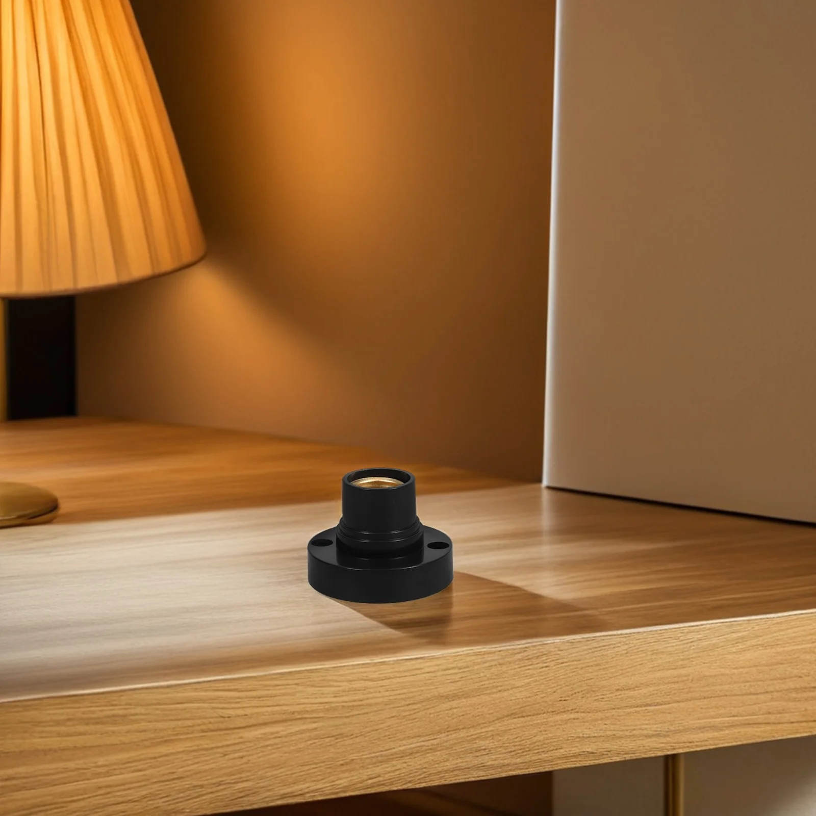 

6pcs E14 Lamp Holder Round Light Socket Bulb Base Replacement Plastic Screw In Fixture For Led Diy Lighting Mini Bulb Holder