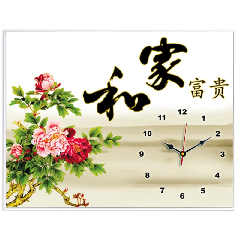 Modern New Chinese Style Living Room Decorative Painting Simple Restaurant Paintings Punch-Free Distribution Box Chinese Style