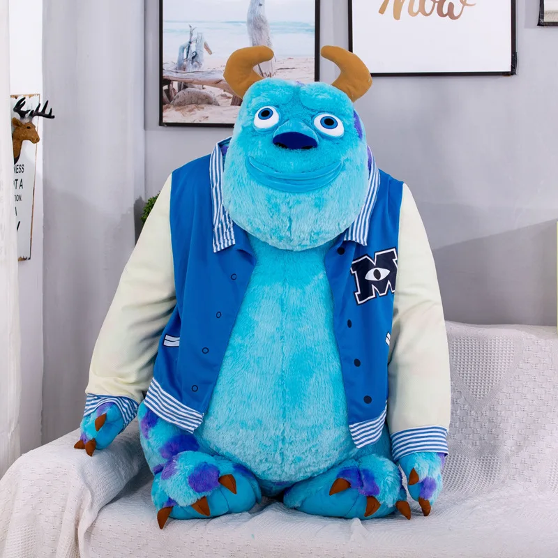 55cm Big Size James P. Sullivan Cartoon Anime Plush Toy Monsters University Inc Stuffed Animal Soft Plush Doll Kawaii Gift