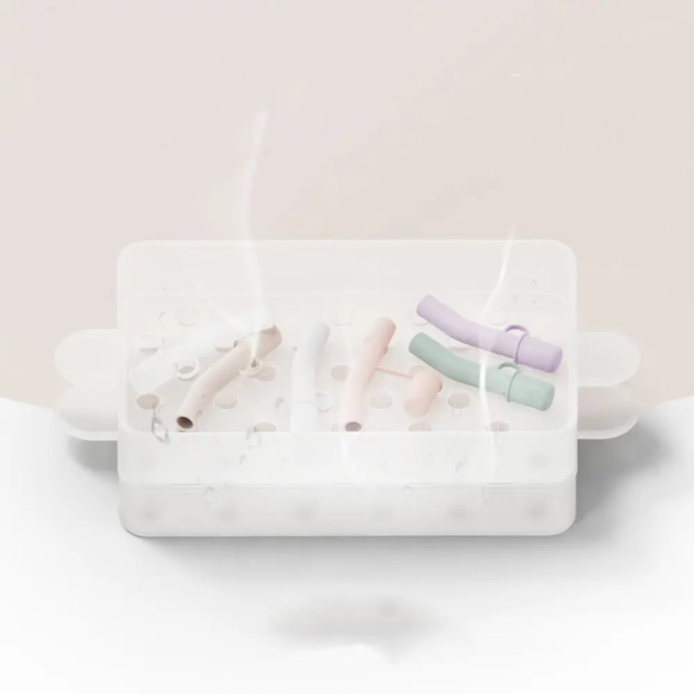 3Pcs Silicone Straw Extended Cover Cap Reusable Dust Proof Straw Topper Spill Leak Stopper Tumbler Accessories for Cup