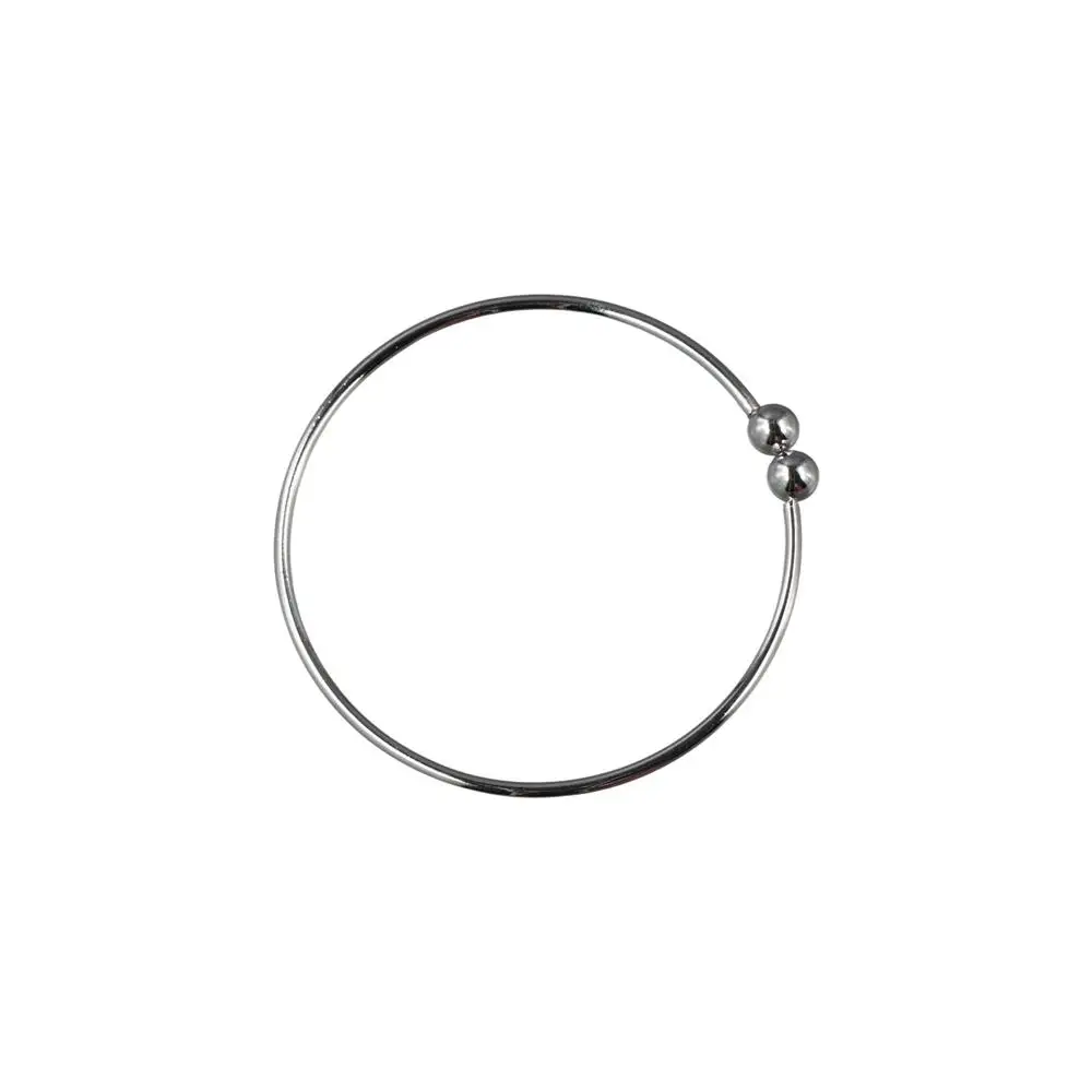 Hochwertige versilberte Geschenke, modischer Schmuck für Damen und Herren, verstellbare Armreifen. – Detail 5