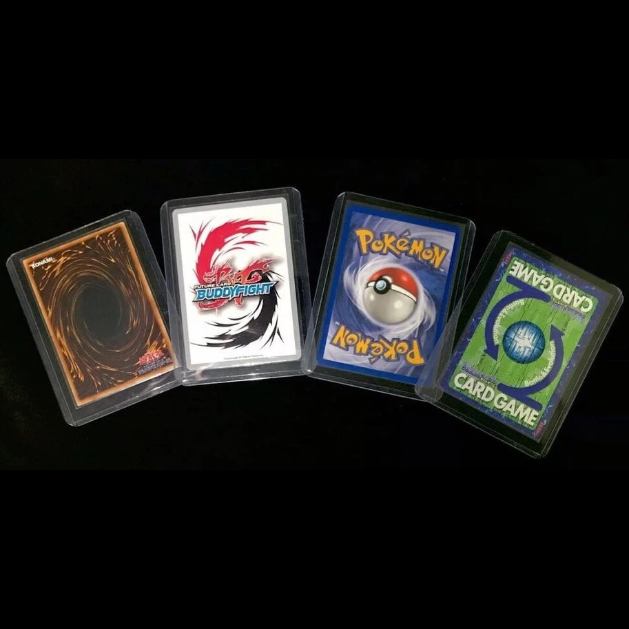 125 transparent Top Loader card protection for: Pokemon, Magic, Yu Gi Oh, Digimon, Dragon Ball, One Piece, Lorcana - Ultra Pro - (Miravia)