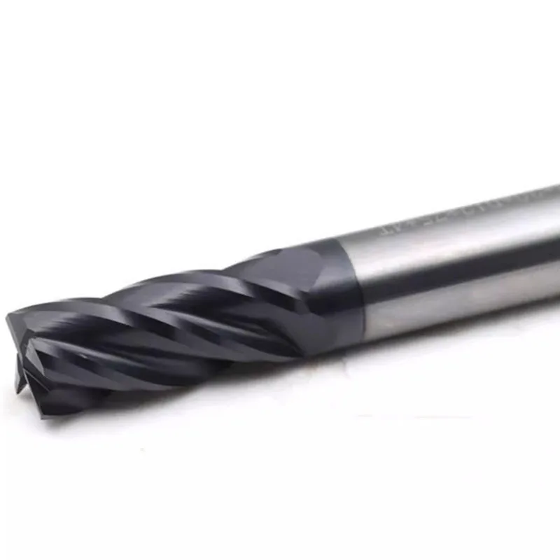 spuare end mills 3.175Tungsten Carbide Hard steel Machining milling 1/2cutter end mills 4flute The british System spuare