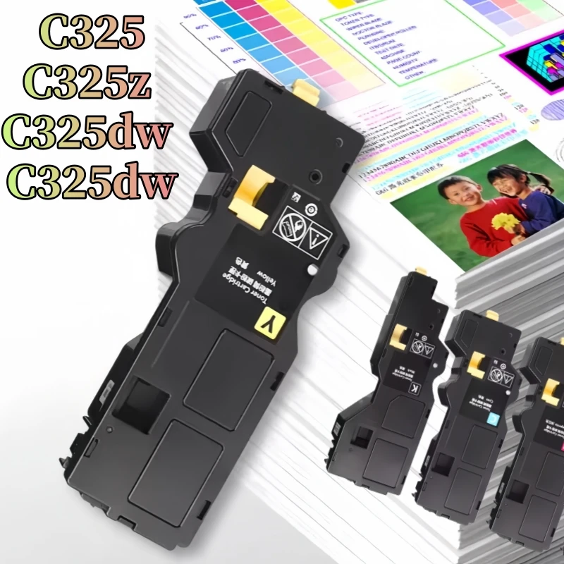 

4PCS/set Toner Cartridge for Xerox C325 C325z C325dw C325dw Laser Printer Cartridge Asia-Pacific/Europe/North America C325