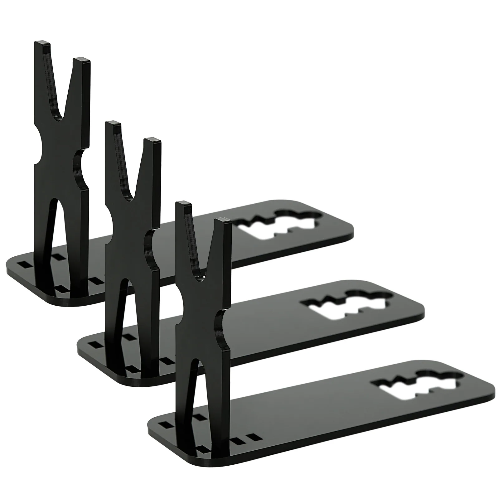 

3/5 шт. стойка для пистолета, акриловая подставка, регулируемая короткая модель пистолета, демонстрационная стойка, безопасный держатель для хранения пистолета, уличные аксессуары