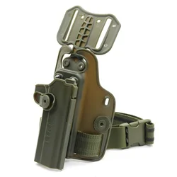 Funda táctica muslo Colt 1911 – Pistolera para mano derecha