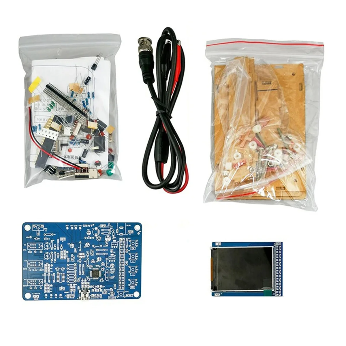 

Digital Oscilloscope DIY Electronic Kit Microcontroller Circuit Board Assembly Welding Parts