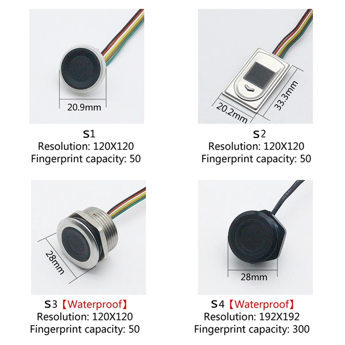 

AA98 Fingerprint Access Controller NFC Electric Lock Control Relay Module IC Card Induction Switch S2 Fingerprint and NFC