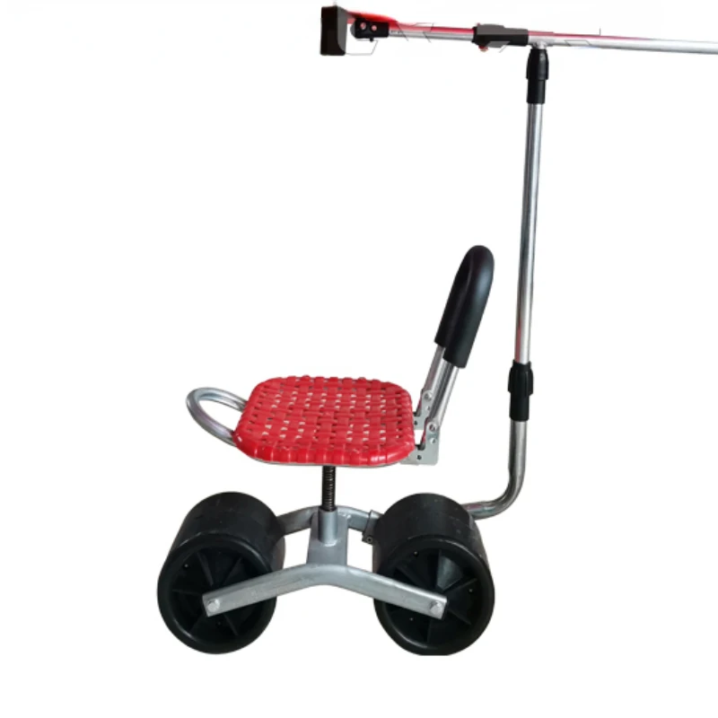 

Garden Cart Tool Planting Picking Chair Mobile Garden Cart Farm Garden Rolling Lifting Cart With Seat Agricultural Trolley