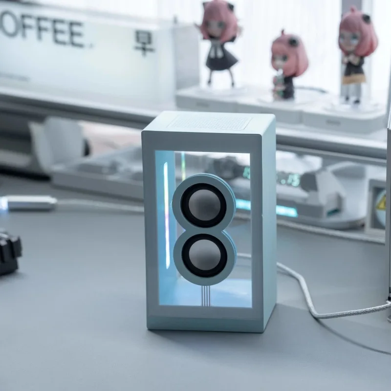 

Идеальный подарок для геймерской комнаты: прозрачная беспроводная Bluetooth-колонка с RGB-подсветкой, меняющей цвет, и длительным временем автономной работы для вечеринок, детей и подростков.