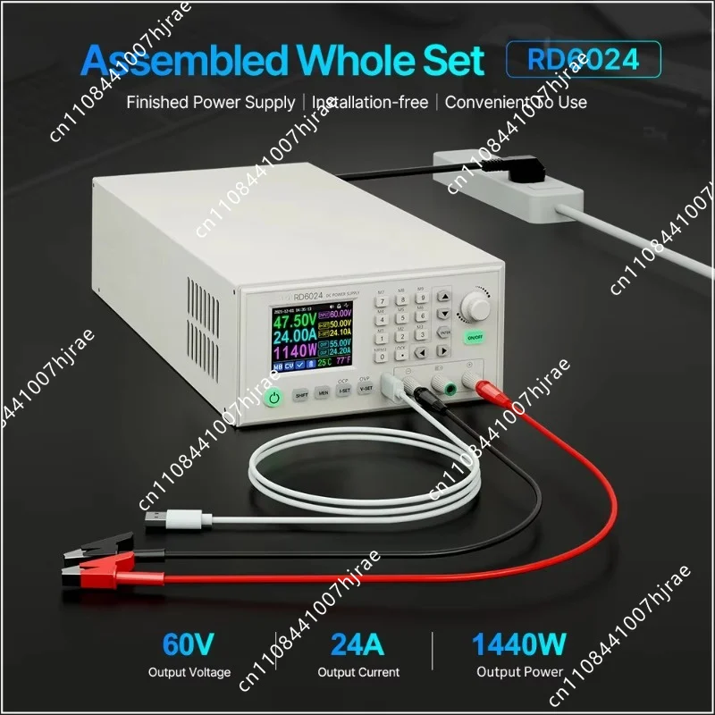 RD6024 Assembled AC-DC Bench Power Supply 1440W 60V 24A USB Digital Control Adjustable Regulator For Lab Test AndBatteryCharging