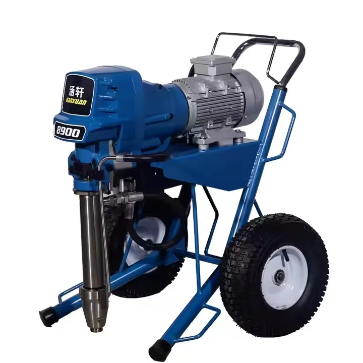 Professional 220V Large Electric High-Voltage Brushless Motor Airless Spray Gun Latex Paint Coating Power Sprayer Putty Machine