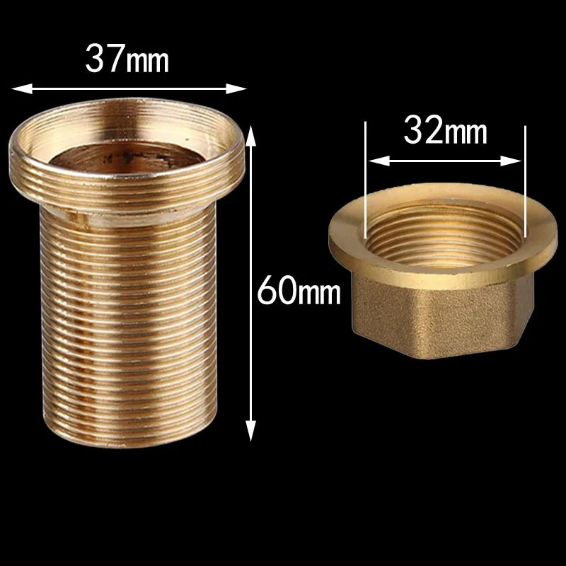 Base Fixing Foot Screw Nut 30+ Filament Copper Kitchen Sink Hot and Cold Water Faucet Accessories