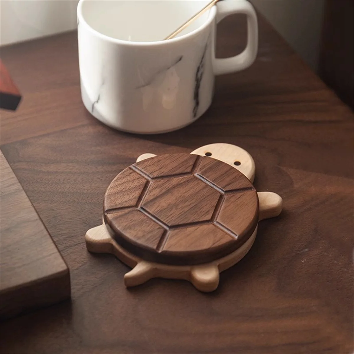 Cute Turtle Insulation Pad Kettle Tea Coaster Tableware Anti-Scalding Table Decoration