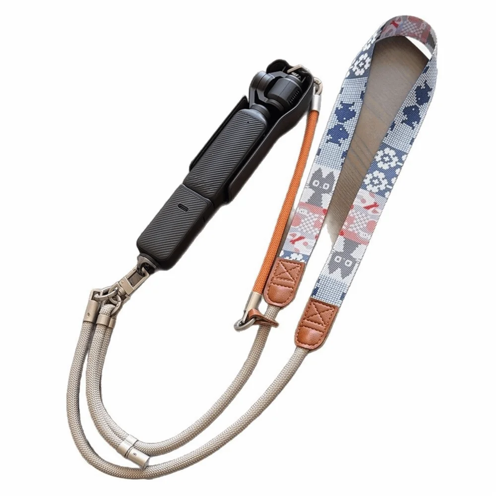 3-in-1 Multi Wear Camera Shoulder Strap Quick Detachable Buckle Anti-drop Secure Lock Crossbody Lanyard for DJI Osmo Pocket3