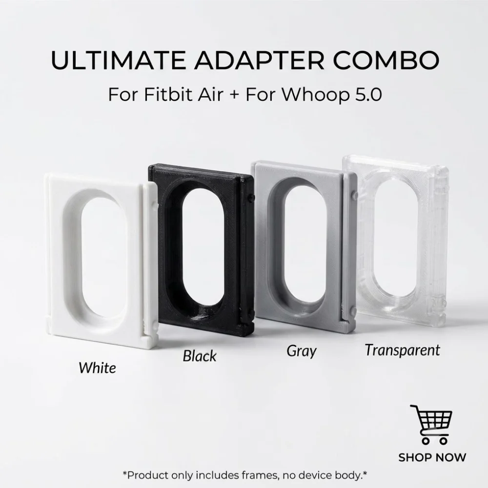 Combo Accessories for Fitbit Air Plus and Whoop 5.0 Rear Support Frame Bracket Modified Parts