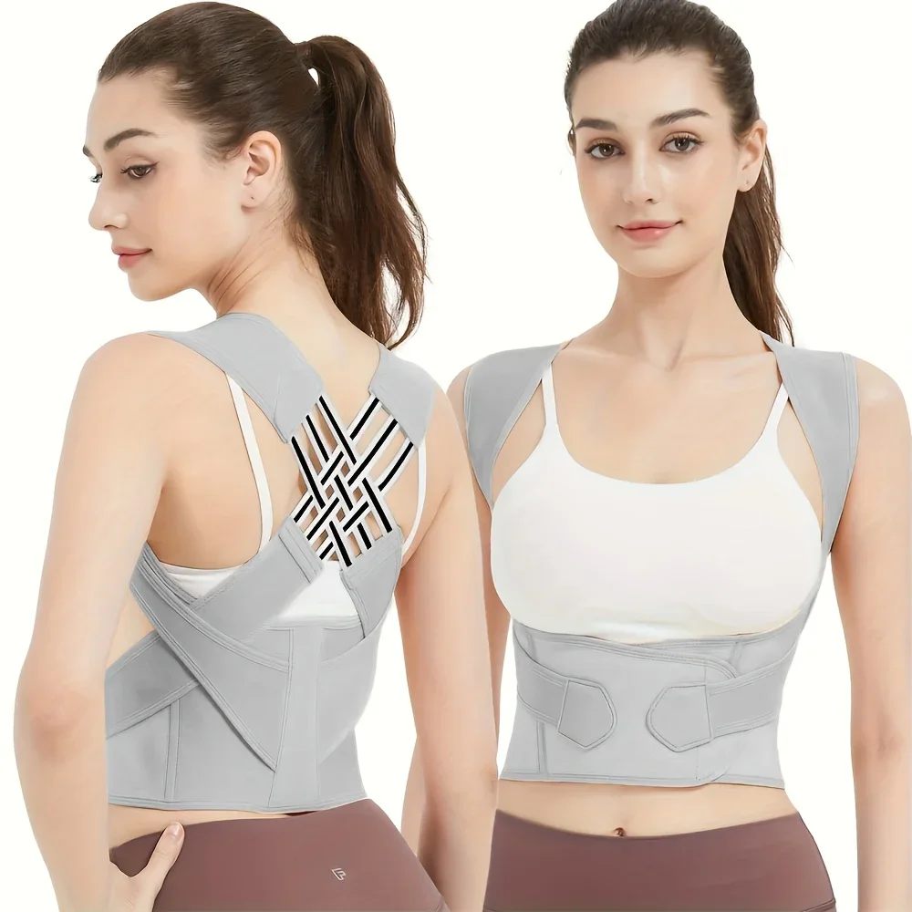 Dropshipping Back Posture Corrector Brace for Women breathable Back Posture Correction back support belt shoulder students kid