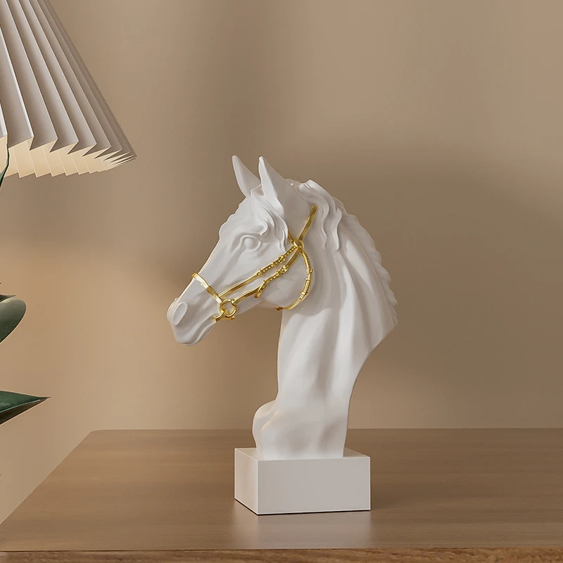 

Artistic Horse Headpieces, Designer Soft Furnishings, Household Items, High-end Living Rooms, TV Cabinets, Study Decoration