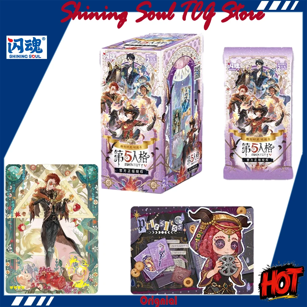 Shining Soul Genuine Identity V Collectible Cards Series 4 Basic Edition ER Dome Poetry Cards TCG Booster Pack Toy Holiday Gifts