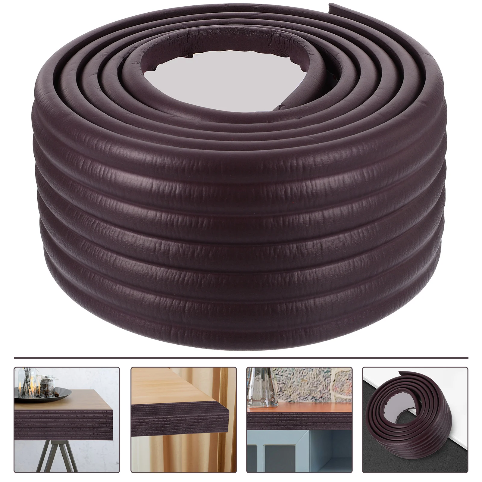 Wall Padding Wide Edge Protector Self-Adhesive Peel Stick for Table Corner Bed Wall Safety Bumper Strip Protection