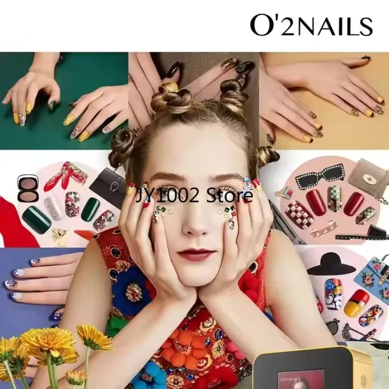 

2026 Intelligent 3D Nail Printer Machine Touch Screen Desktop Nail Art Printer X12.5 for Beauty Salons