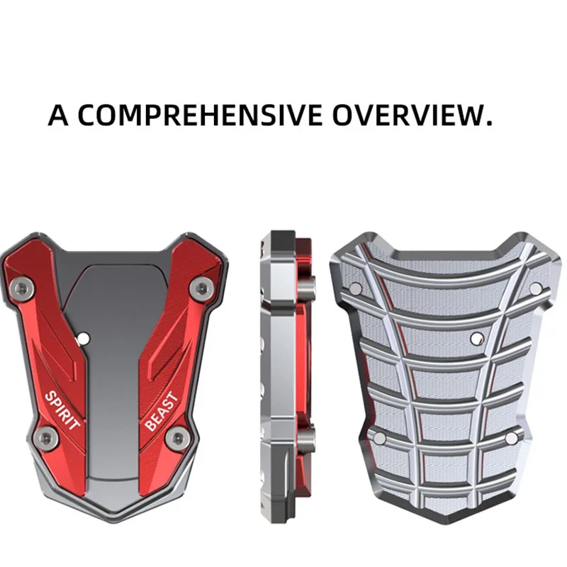 Spirit Beast Motorcycle CNC Kickstand Foot Side Stand Extension Pad Support Plate Enlarge For YAMAHA YZF-R3 MT-03 2020 2021-2024