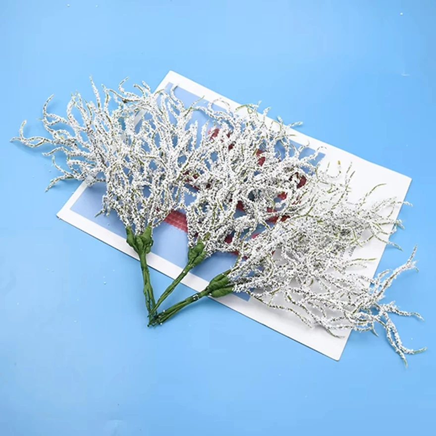

1pc Gypsophilas Bouquets Wedding Decorative Flowers Vases Home Decor Christmas Wreaths Floristics High Quality Artificial Plants
