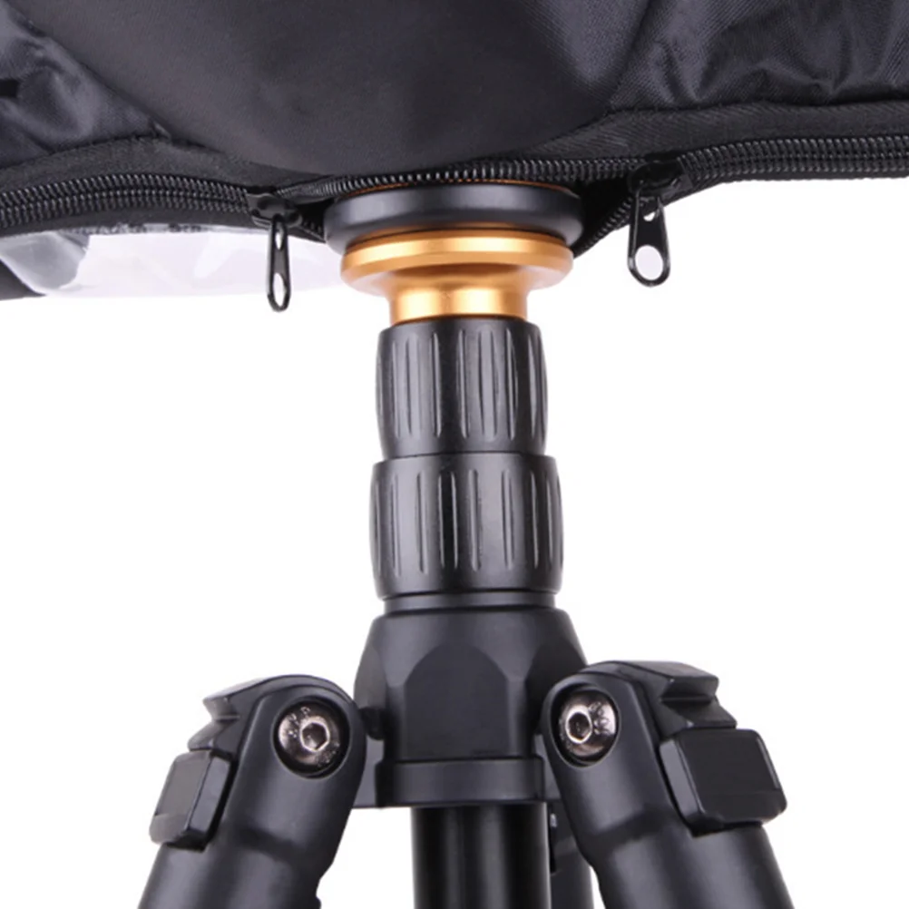 

Outdoor Rain Cover Waterproof Protective Sleeve Zipper Transparent Window Universal Carbon Fiber Camera Cover For Digital Camera