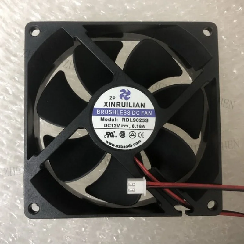 

Y 1pc New FOR XINRUILIAN RDL9025S 12V 0.16A 2pin server cooling fan # QW.