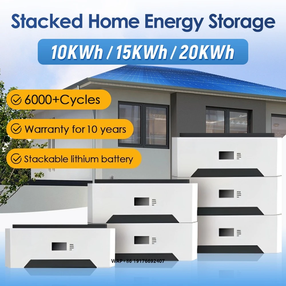 51.2V 200AH 10kWh-50kWh Split Stackable Hybrid Grid Home Solar Power System Inverter LiFePO4 IP65 CAN