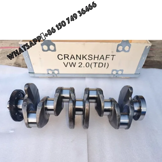 Crankshaft for VW AMAROK 2.0 Crankshaft with Bigger Gear for Audi EA888 GEN 2 GEN3 1.8T 2.0T Crank Shaft Auto Engine Part