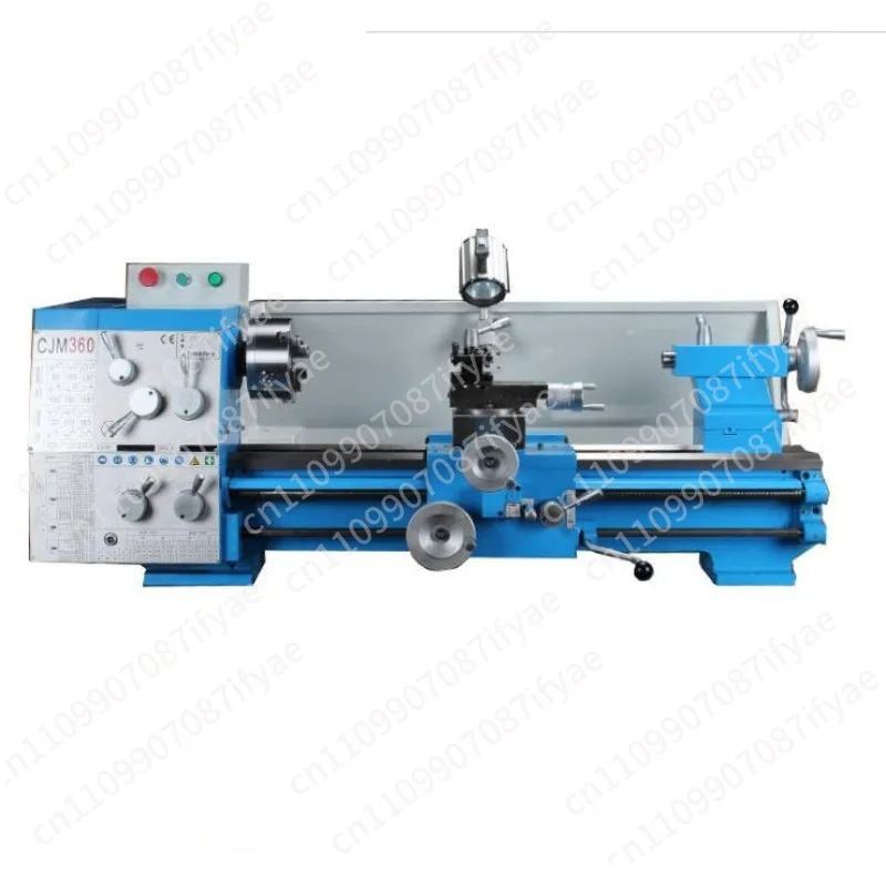 40.5Mm hole manual metal lathe CJM360 with 750mm