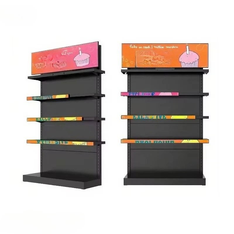 Lcd Display Supermarket Shelf With Android 23.1 Inch Black Screen Bar Display For Mall Mall Shelf Screen With LCD