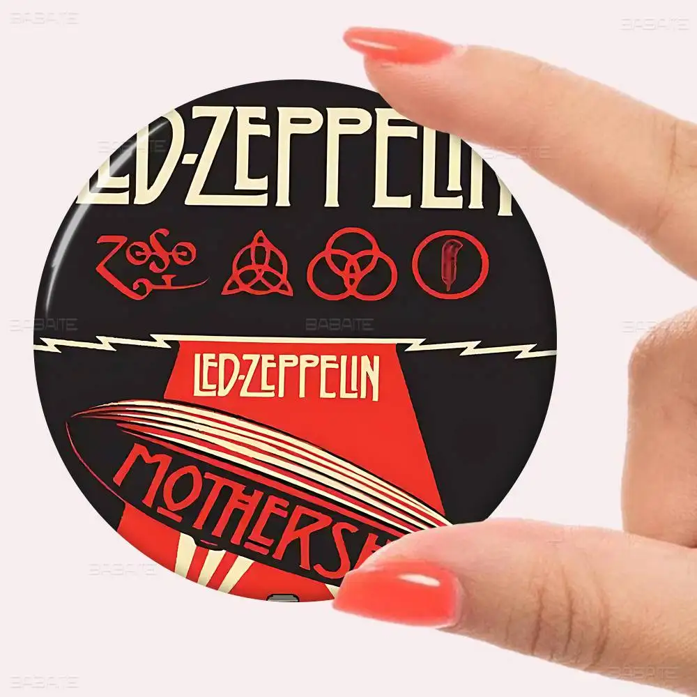 الفرقة L-Led Z-Zeppelin الإبداعية صفيح لينة زر دبابيس الحيوان أيقونة بروش التلبيب على ظهره شارة الملحقات