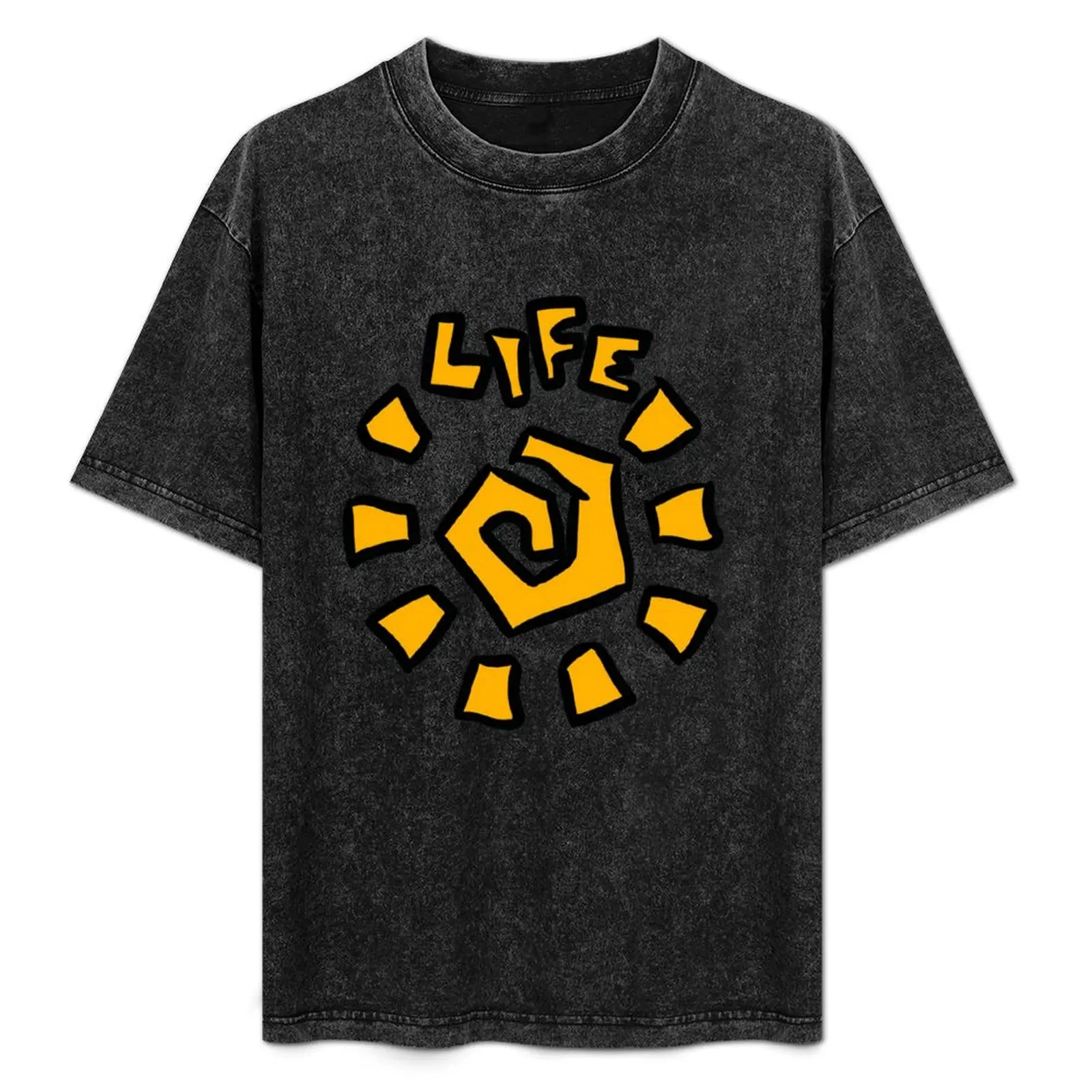 

LIFE Large T-Shirt Independence Day Short Sleeve T-Shirt