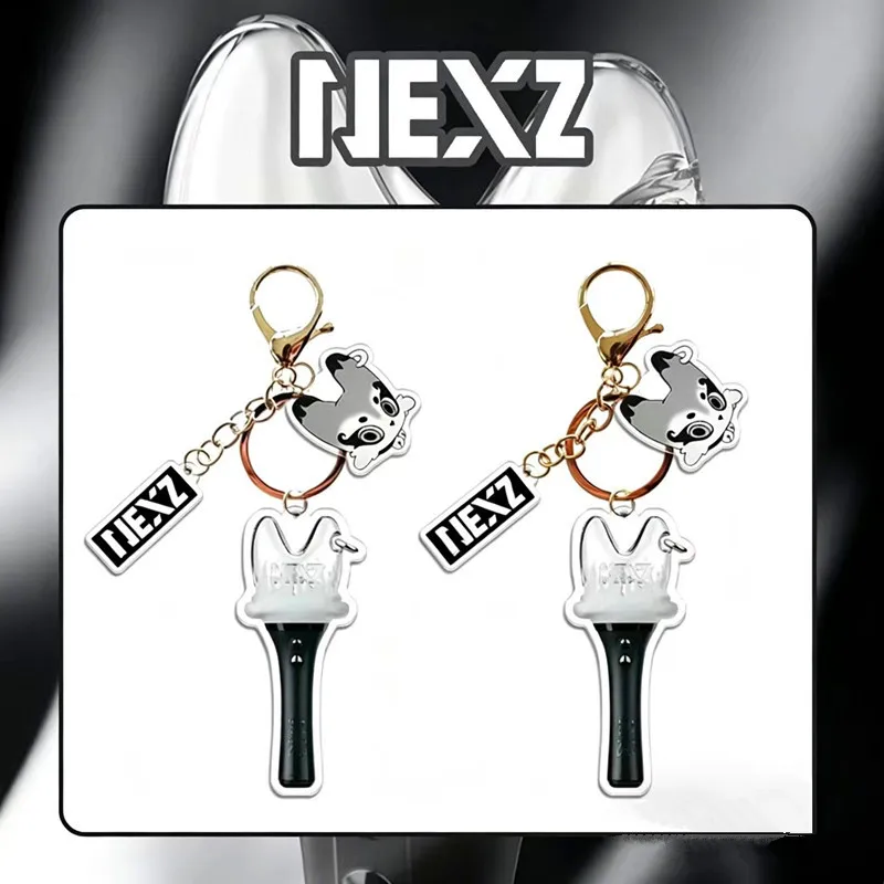 Idol NEXZ Periphery Support Stick Three Piece Acrylic Keychain Backpack Ornament HARU HYUI SEITA YU SOGEON YUKI TOMOYA Fans Gift