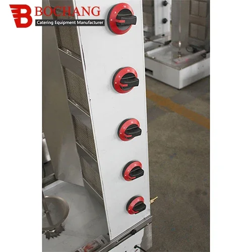 Cheap Price Five Head Gas Dnoner Kebab Machine Shawarma Commercial Kebab Machine for Frying