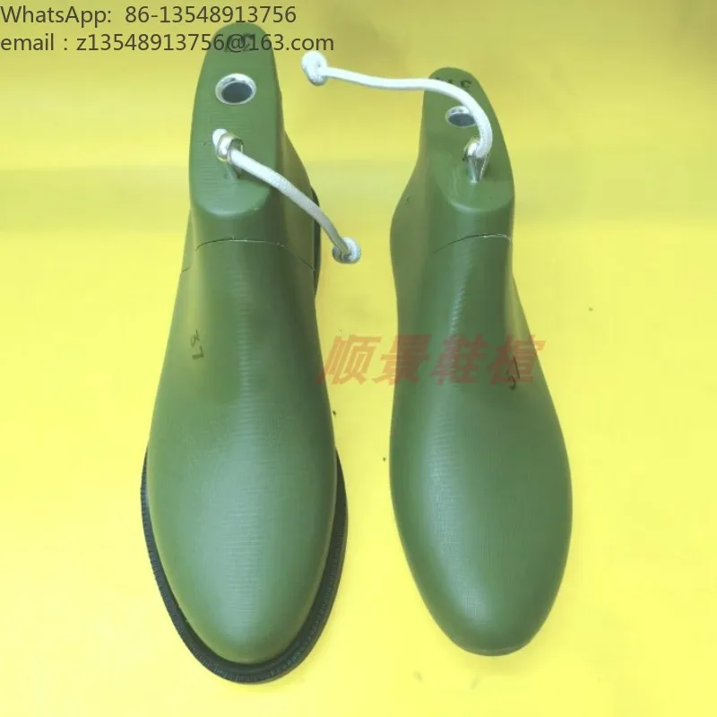 Women Low Heel Round Toe Boot Shoe Last, Zipper Lace Up Shoe Mold for Shoe Repair Resole & Shaping, Model 1636