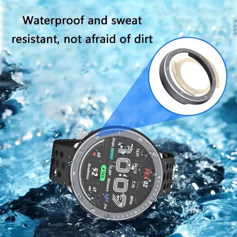 Shockproof Shield Metal Guard Case For Active 2 A2437 Activity Watches Impact Absorption Technology Hassle Less Assembly