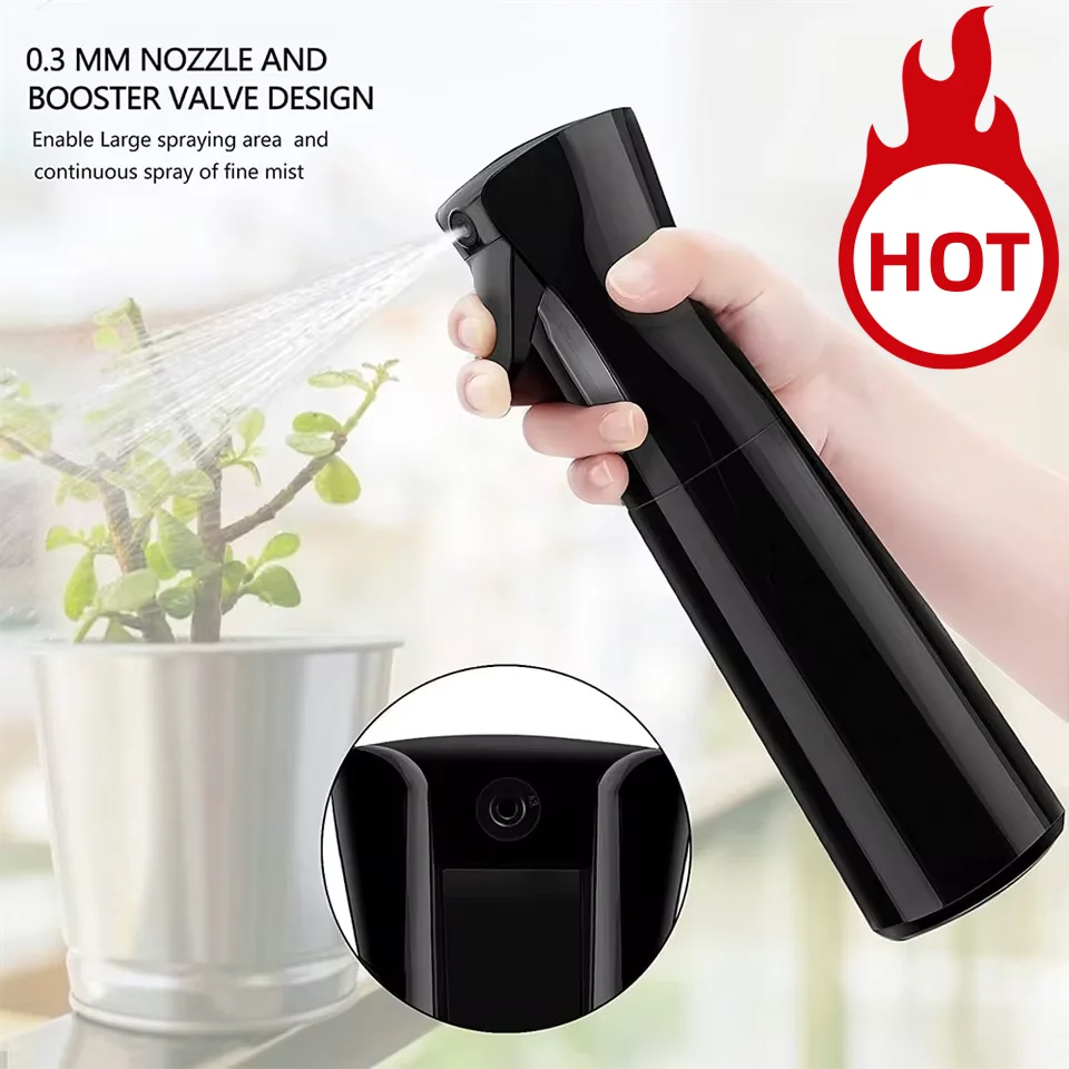 Hair Salon Pressure Sprayer Continuous Atomization Water Hairdressing Spray Bottle High Flower Disinfection Beauty Hair CareTool