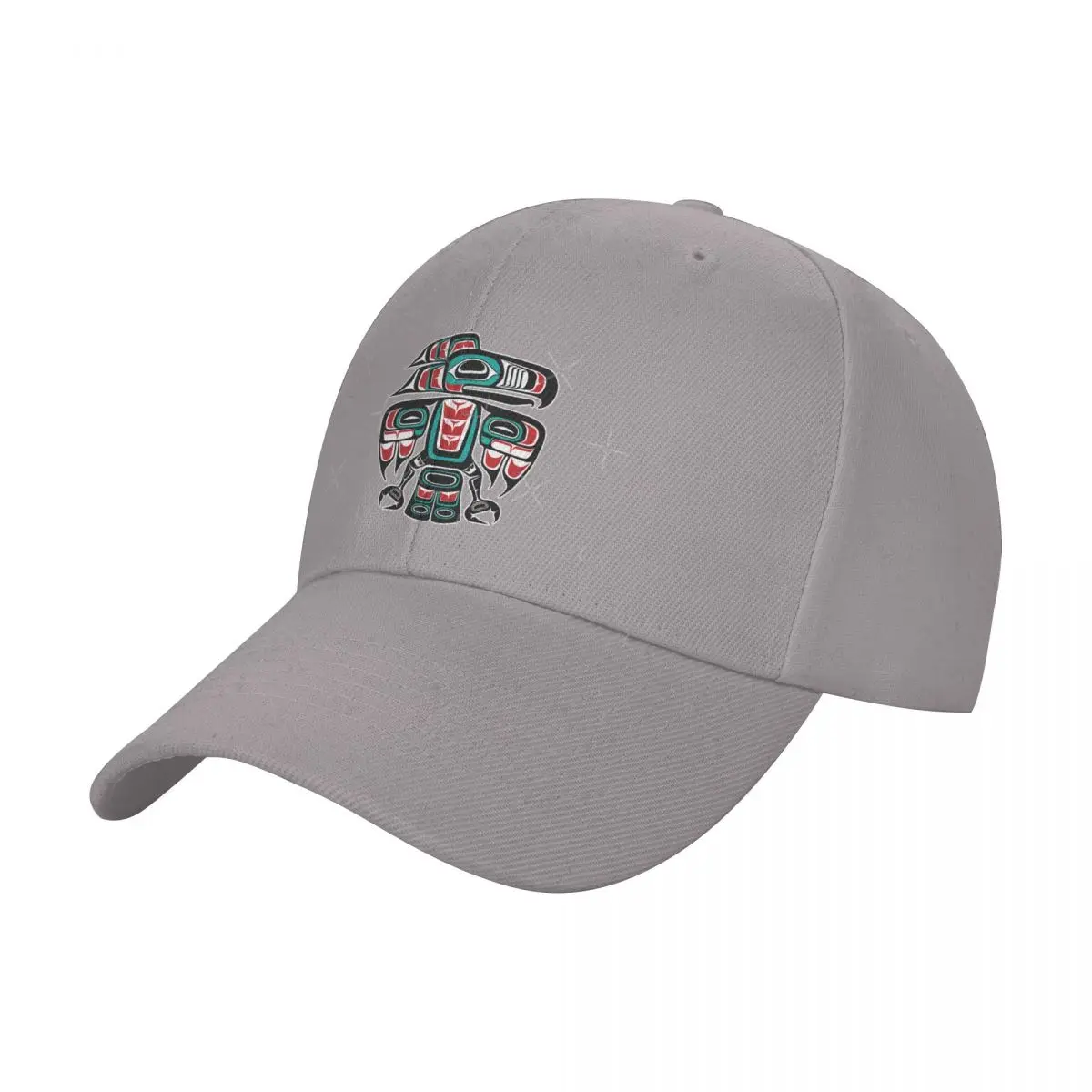 

Haida Tlingit Native Raven Totem Fashion Baseball Cap Peaked Cap Men's Hat Women's Cap Sport Cap