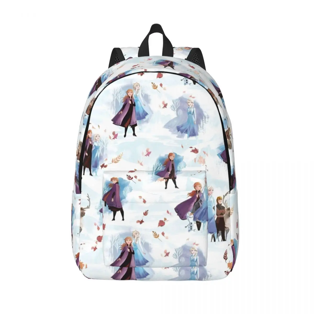 

Рюкзак с узором «Холодное сердце» для мужчин и женщин, повседневный школьный деловой рюкзак, легкая сумка на плечо для колледжа