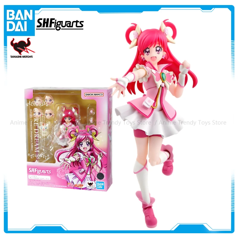 

In Stock Original box Bandai SHF S.H.Figurats Pretty Cure Dream Anime Action Figure Finished Model Kit Toy Gift for Kids WY