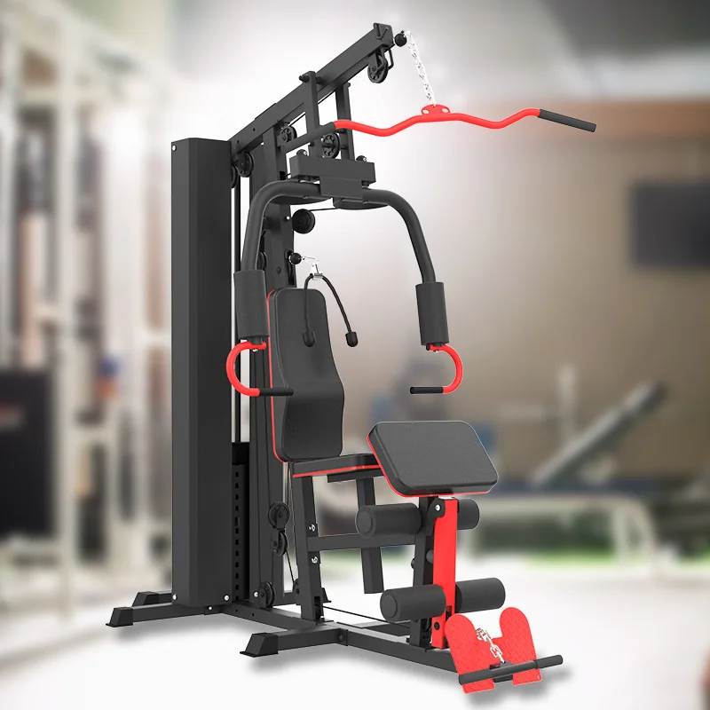 Comprehensive Trainer Single Station Fitness Equipment Set Combination  Commercial Strength High Pull Low Equipment