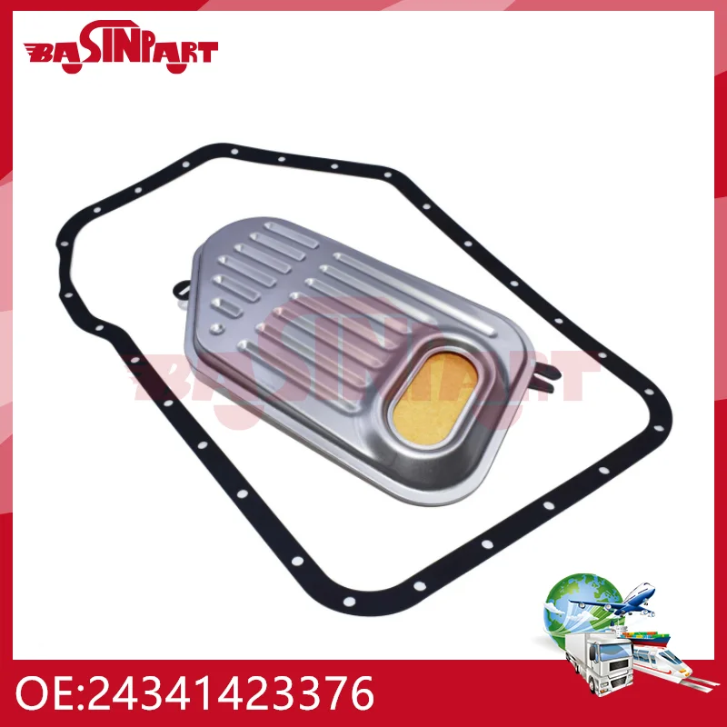 

24341423376 Transmission Filter Oil Pan Gasket Kit For Audi A6 RS4 S4 Avant A4 A8 S6 VW Passat B5 B5.5 Variant VR5 Skoda Superb