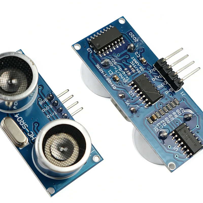 HC-SR04 وحدة الاستشعار بالموجات فوق الصوتية قياس المسافة 2 سنتيمتر-400 سنتيمتر ± 3 مللي متر دقة لروبوت اردوينو السيارة الذكية تجنب العوائق