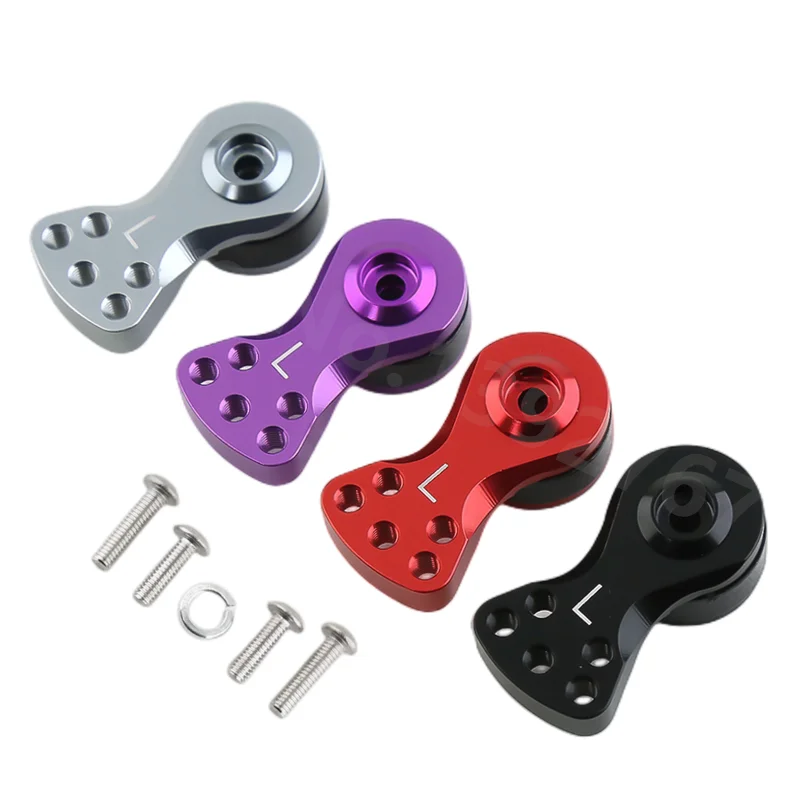 Metalen 25T Verstelbare Servo Saver Arm Hoorn voor TRAXXAS TRX-4 Axiale SCX10 1/10 RC Auto Helikopter Model Boot Upgrade reserveonderdelen