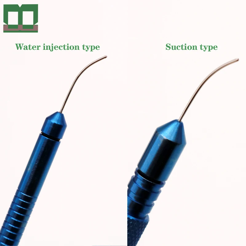 Ophthalmic aspirate irrigator straight handle water injection type fission suction type ophthalmic instruments titanium alloy