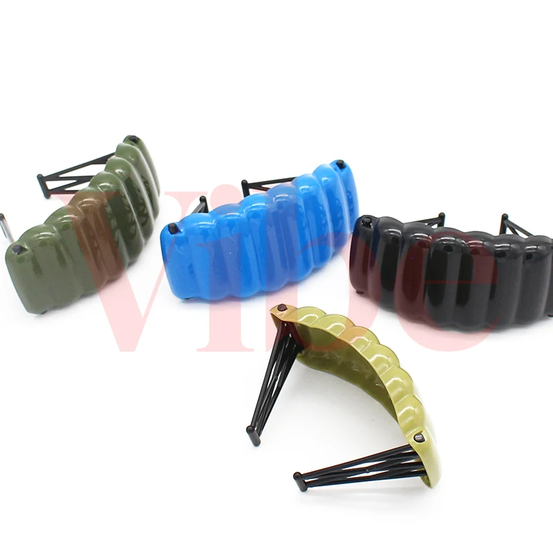 WW2 Army Military Self Defense Parachute Equipment PUBG Air Raid Building Blocks Accessories Pack Battlefield Bunkers